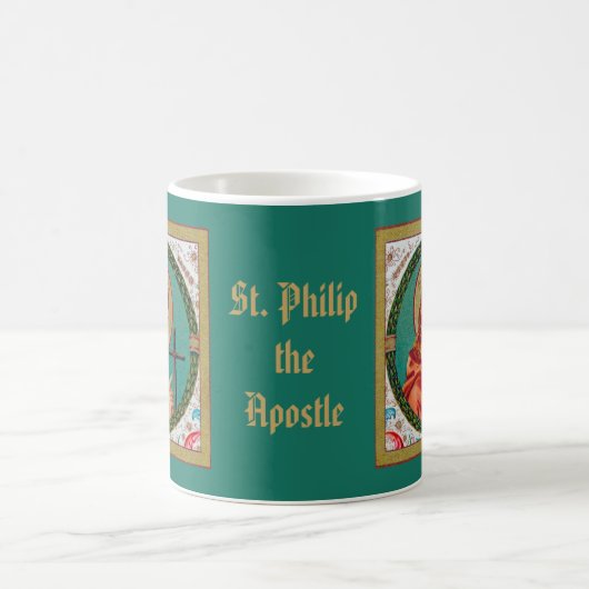St. Philip der Apostel (JMAS 10) Kaffeetasse (Mittel)