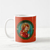 St. Philip der Apostel (JMAS 10) Kaffeetasse (Links)