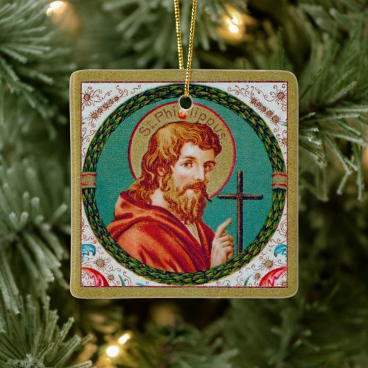 St. Philip der Apostel (JMAS 10) Keramikornament (Baum)
