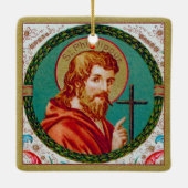 St. Philip der Apostel (JMAS 10) Keramikornament (Rückseite)
