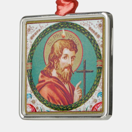 St. Philip der Apostel (JMAS 10) Ornament Aus Metall (Links)