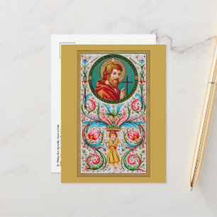 St. Philip der Apostel (JMAS 10) Postkarte