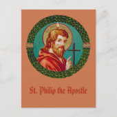 St. Philip der Apostel (JMAS 10) Postkarte (Vorderseite)