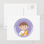 St. Philip der Apostel Postkarte (Vorne/Hinten)