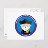 St. Philip Neri Postkarte (Vorne/Hinten)