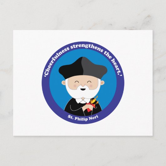 St. Philip Neri Postkarte (Vorderseite)