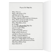 St. Philip Neri Religious Katholisches Gebet (Innen (Links))