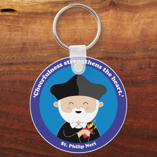 St. Philip Neri Schlüsselanhänger (Vorderseite)