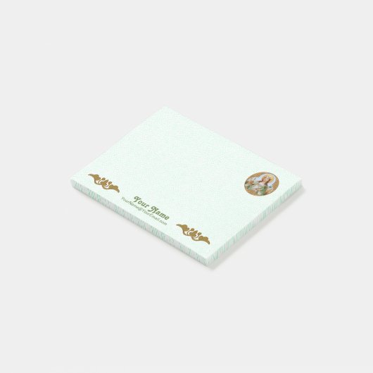 St. Philomena (BK 005) 4"x3" Post-it Klebezettel (angewinkelt)