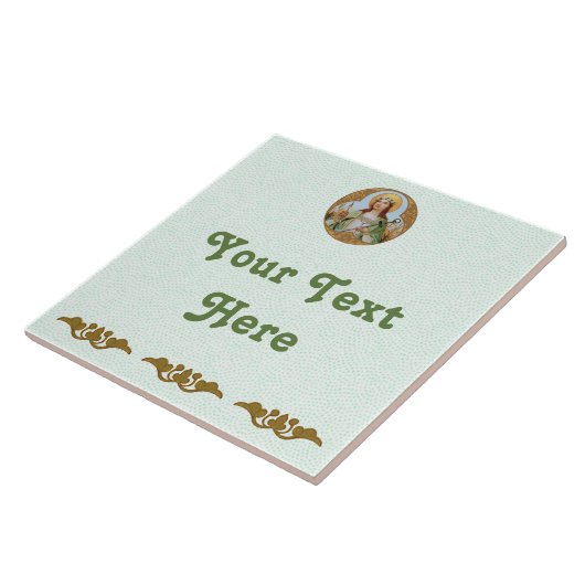 St. Philomena (BK 005) Fliese (Seite)