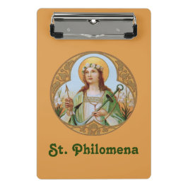 St. Philomena (BK 005) Mini Klemmbrett