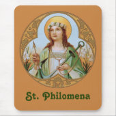 St. Philomena (BK 005) Mousepad (Vorne)