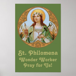 St. Philomena (BK 005) Poster