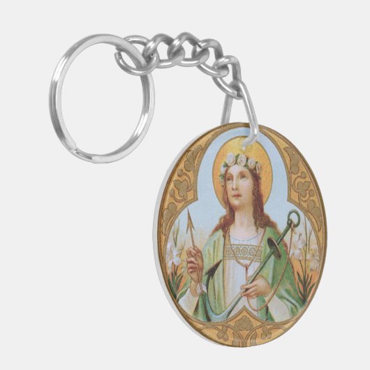 St. Philomena (BK 005) Schlüsselanhänger (Vorderseite links)