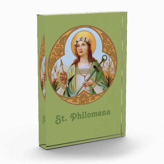 St. Philomena (BK 005) Vertikal Fotoblock (Links)