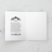 St. Philomena Jungfrau Martyr Religiöse Gebetskart Karte (Innenseite)