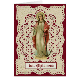 St. Philomena Katholische Religiöse Heilige