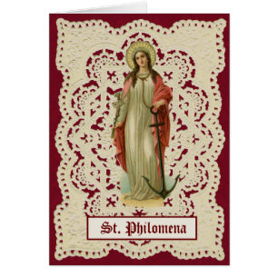 St. Philomena Katholische Religiöse Heilige
