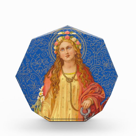 St. Philomena mit Anchor (SNV 051) Fotoblock (Vorderseite)