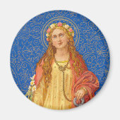 St. Philomena mit Anchor (SNV 051) Magnet (Vorne)