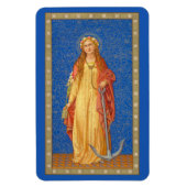 St. Philomena mit Anchor (SNV 051) Magnet (Vertikal)