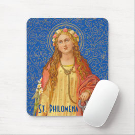 St. Philomena mit Anchor (SNV 051) Mousepad