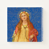 St. Philomena mit Anchor (SNV 051) Notizblock (Rückseite)