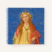 St. Philomena mit Anchor (SNV 051) Notizblock (Vorderseite)