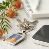 St. Philomena mit Anchor (SNV 051) Schlüsselanhänger (Seite)