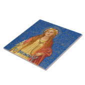 St. Philomena mit Anker (SNV 051) Fliese (Seite)