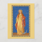 St. Philomena mit Anker (SNV 051) Postkarte (Vorderseite)