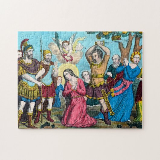 St. Philomena wird hintergangen Puzzle (Horizontal)