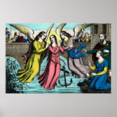 St. Philomena wird vom Ertrinken gerettet Poster (Vorne)
