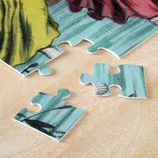 St. Philomena wird vom Ertrinken gerettet Puzzle (Seite)