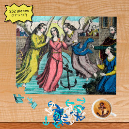 St. Philomena wird vom Ertrinken gerettet Puzzle