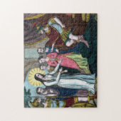 St. Philomena wird vor Kaiser Diokletian getestet Puzzle (Vertikal)