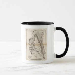 St Pierre Plateau Atlas Karte Tasse