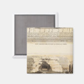 St Pierre Plateau Magnet (Vorderseite/Rückseite)