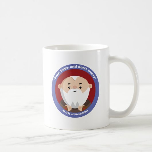 St. Pio von Pietrelcina Kaffeetasse (Rechts)