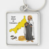 St. Piran (SAE 01), Map, Ore, Tools und Millstone Schlüsselanhänger (Vorne)