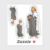 St. Piran von Cornwall (SAE 01) Aufkleber (Blatt)