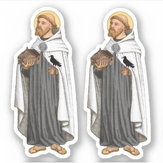 St. Piran von Cornwall (SAE 01) Aufkleber (Vorderseite)