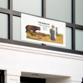 St. Piran von Cornwall (SAE 01) Banner (Äußeres Gebäude)