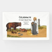 St. Piran von Cornwall (SAE 01) Banner (Horizontal)