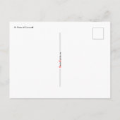 St. Piran von Cornwall (SAE 01) Postkarte (Rückseite)