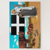 St. Piran von Cornwall (SAE 01) Puzzle (Vertikal)