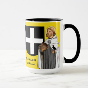 St. Piran von Cornwall (SAE 01) und sein Schild Tasse