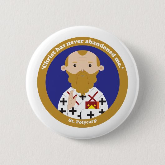 St. Polycarp Button (Vorderseite)