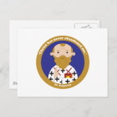 St. Polycarp Postkarte (Vorne/Hinten)