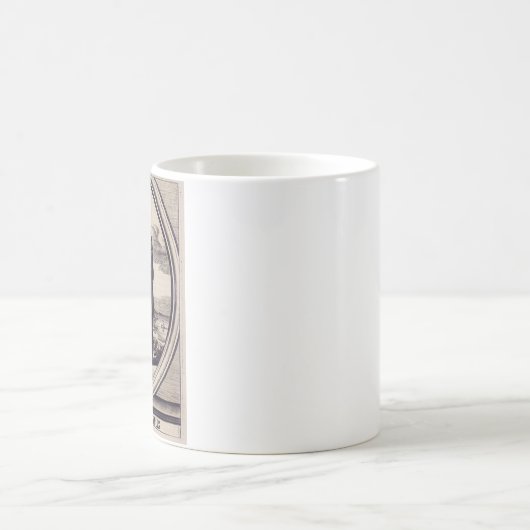 St. Polycarp Smyrna Martyr und Kirchenvater Kaffeetasse (Mittel)